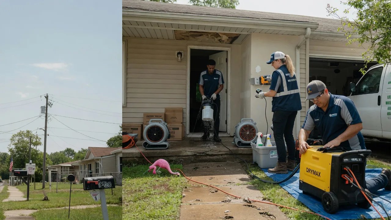 Storm Damage Water Removal in Sardinia, OH near me